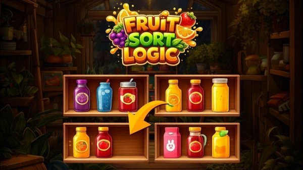 Fruit Container Arrangement Puzzle