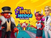 Hell Merge Theme Park Online Puzzle Game