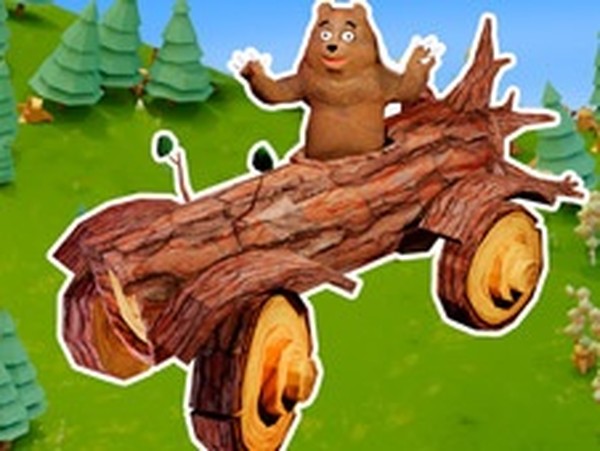 Bear Forest Cart Driving Game