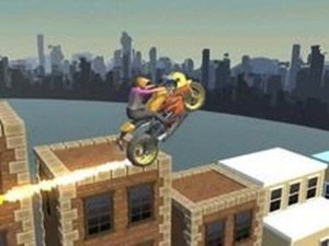 Cartoon Moto Stunt Online Game
