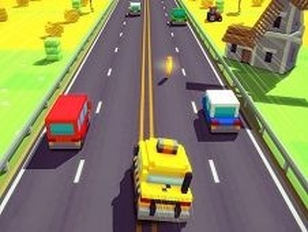 Blocky Road Drive Arcade