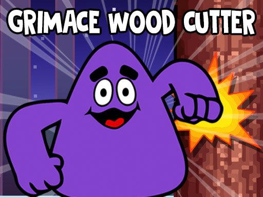 Grimace Wood Chopper Arcade