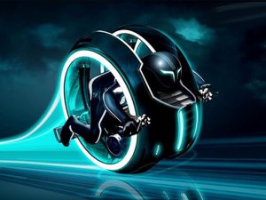 Cyber Tron Biker Racing Game