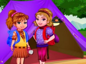Arietta's Crazy Team Camping Adventure Online Game