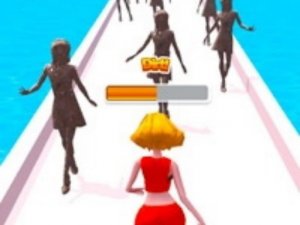 Girl Run Beauty 3D Online Game