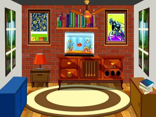 Brick Wall House Puzzle Escape