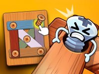 Wood Bolts Nuts Screw Pin Puzzle Online Game - Puzzle Game