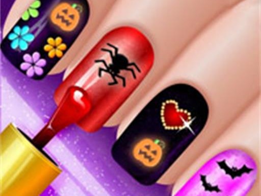 Glow Nail Art Halloween Studio