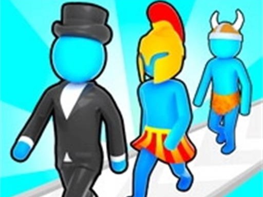 Crowd Parkour Runner Evolution