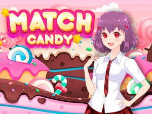 Match Candy Anime Puzzle Game